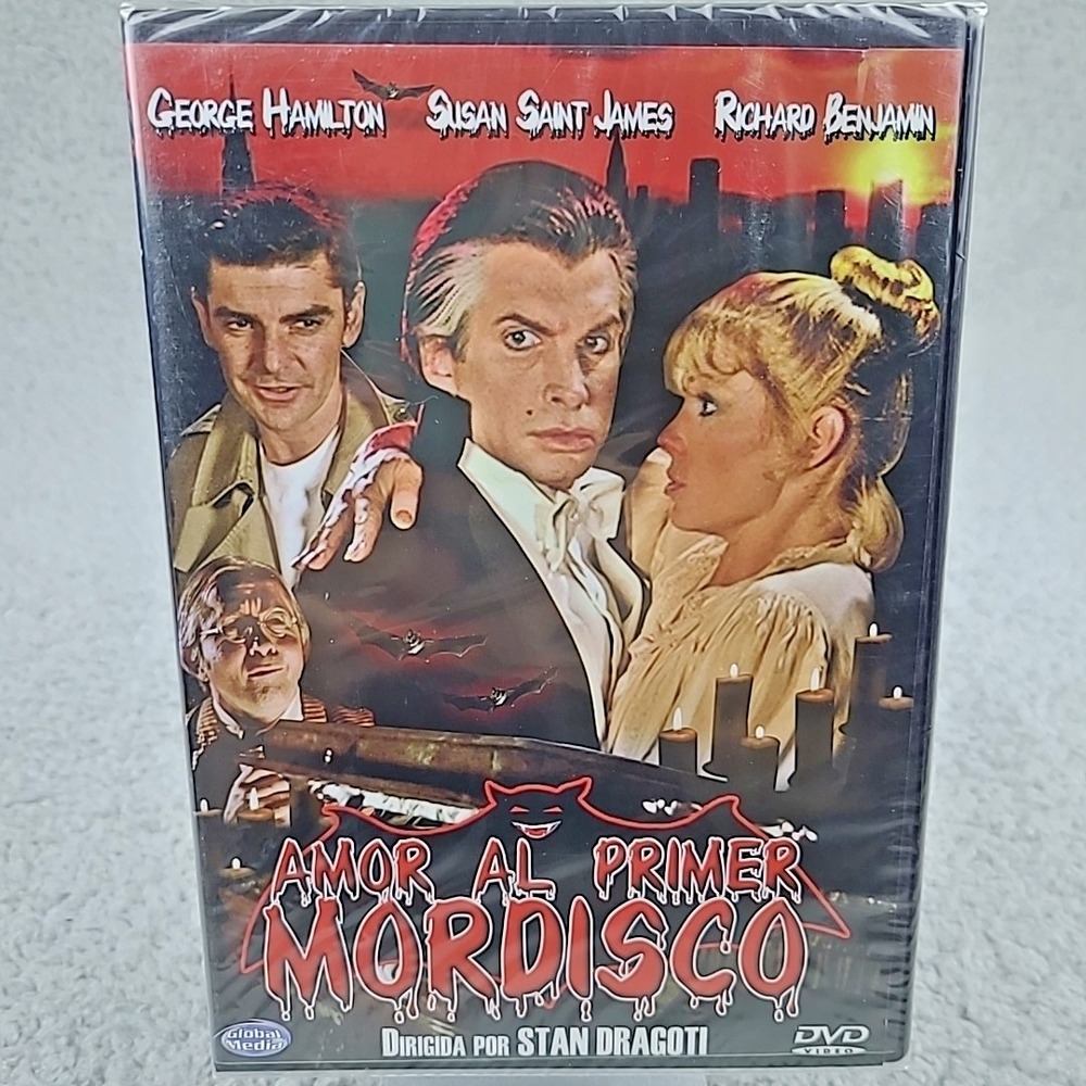 Amor Al Primer Mordisco DVD Region 2 PAL Spanish Language George Hamilton New